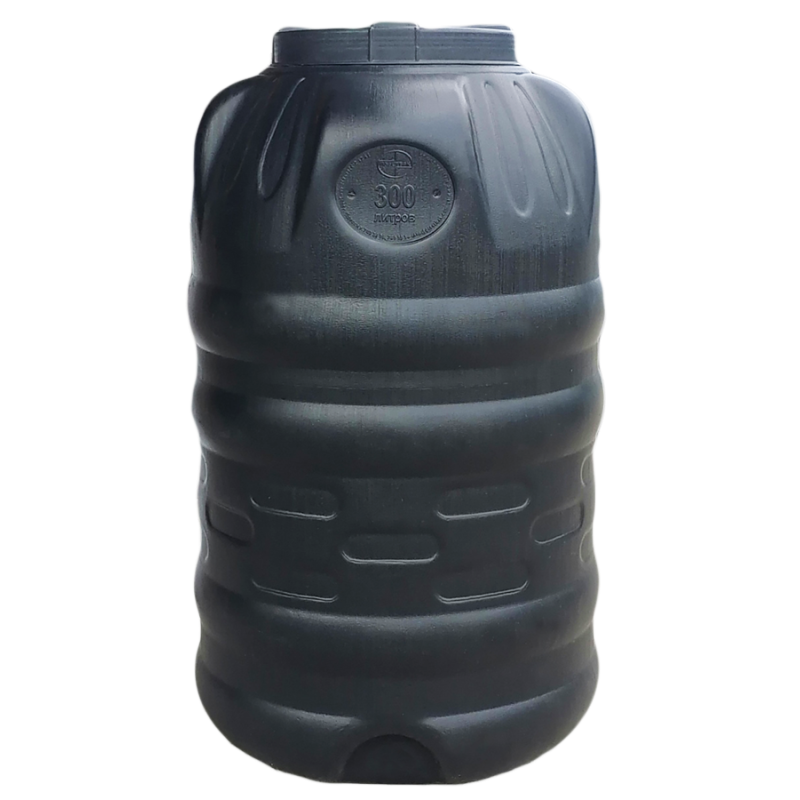 Бочка 300 л вертикальна тришарова нехарчова ПЛАСТ БАК